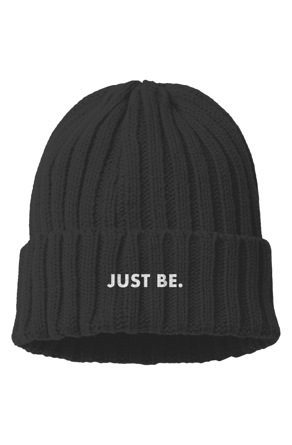 JUST BE CABLE KNIT BEANIE