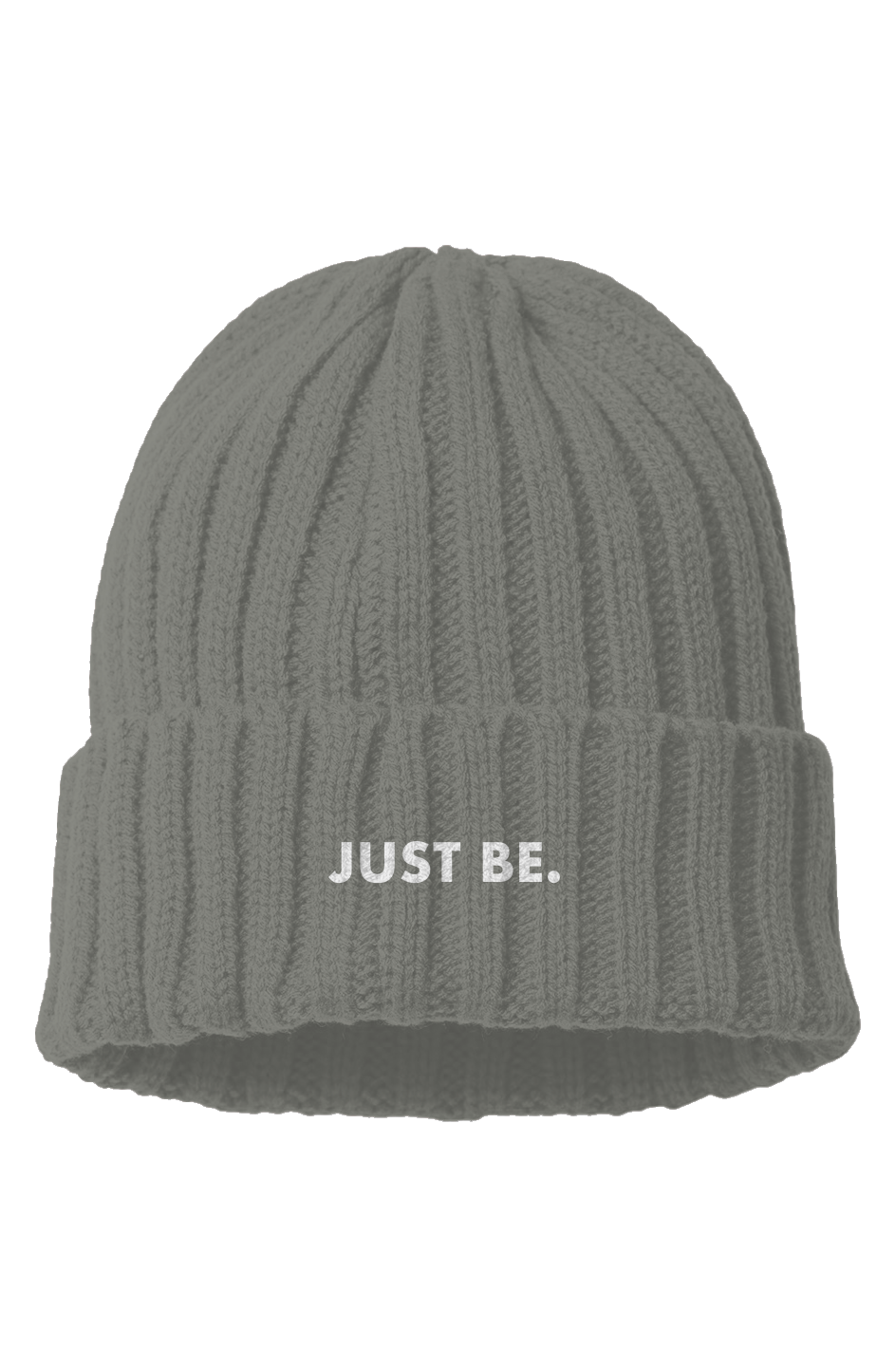 JUST BE CABLE KNIT BEANIE