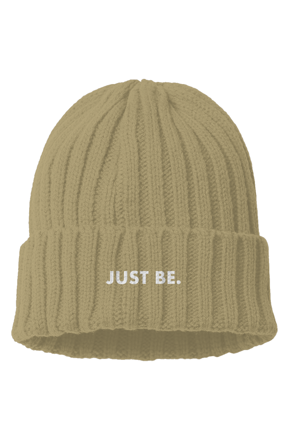 JUST BE CABLE KNIT BEANIE