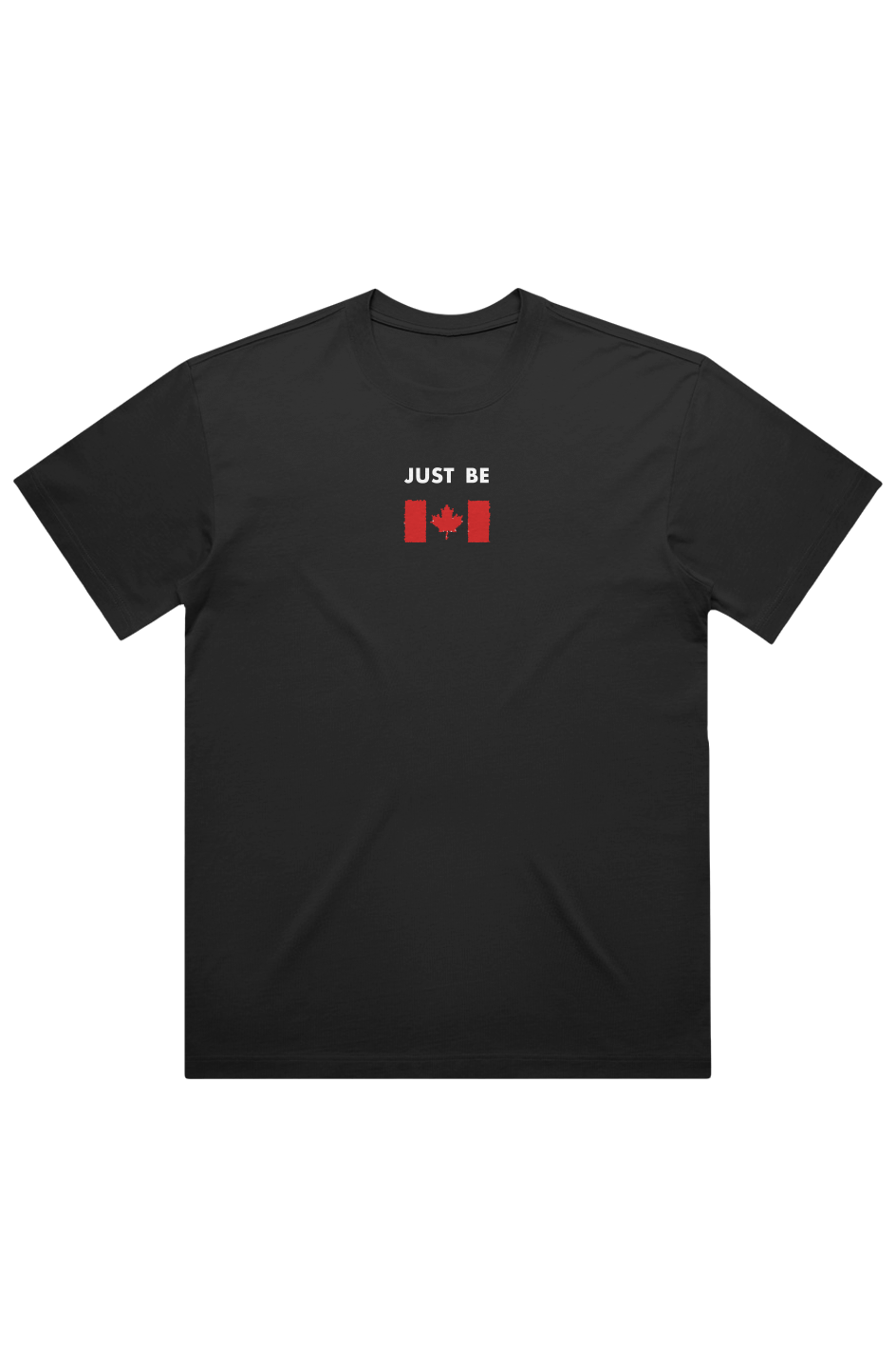 JUST BE UNITED CANADIAN HEAVYWEIGHT BOX TEE