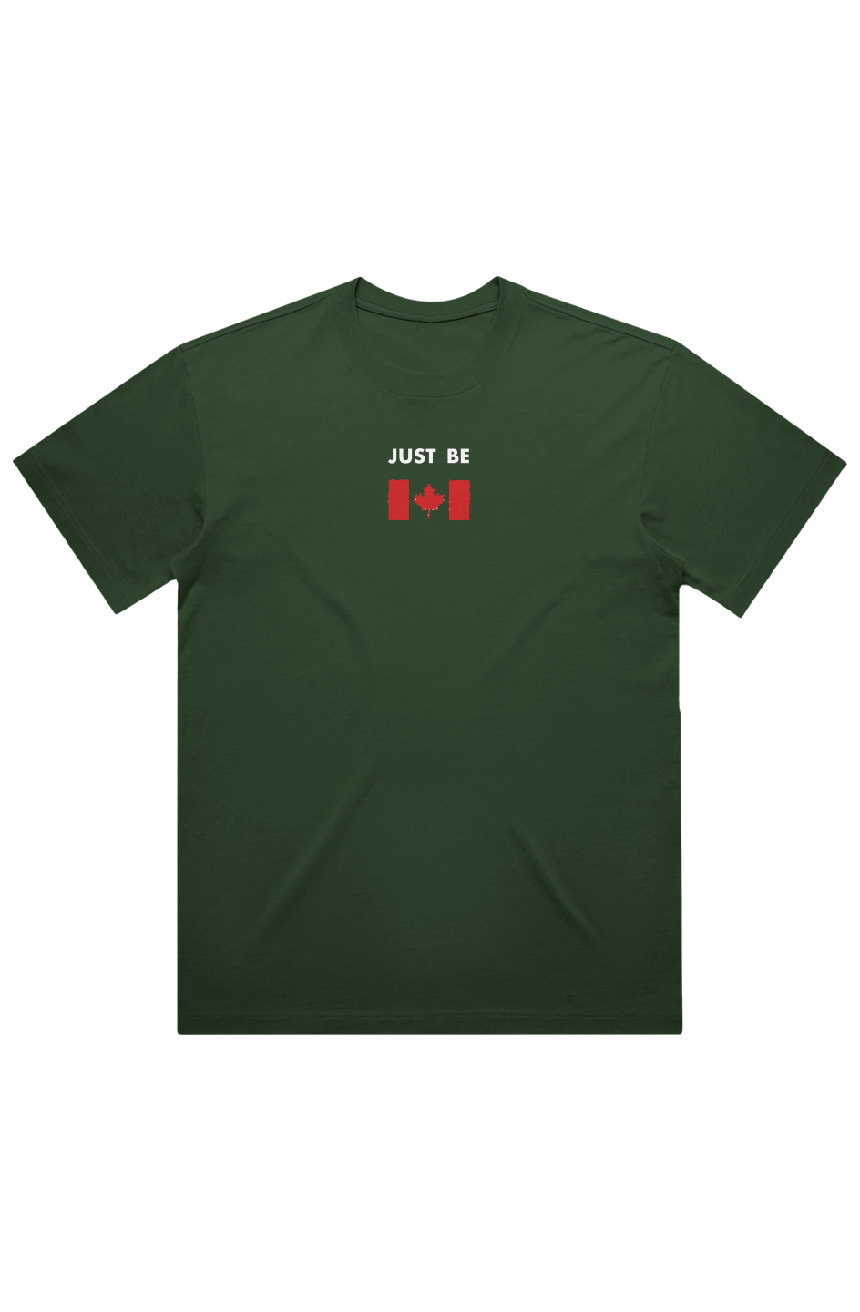 JUST BE UNITED CANADIAN HEAVYWEIGHT BOX TEE
