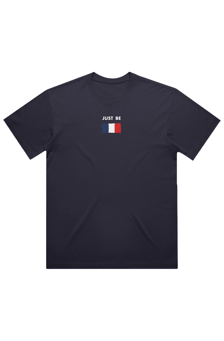 JUST BE UNITED FRENCH HEAVYWEIGHT BOX TEE