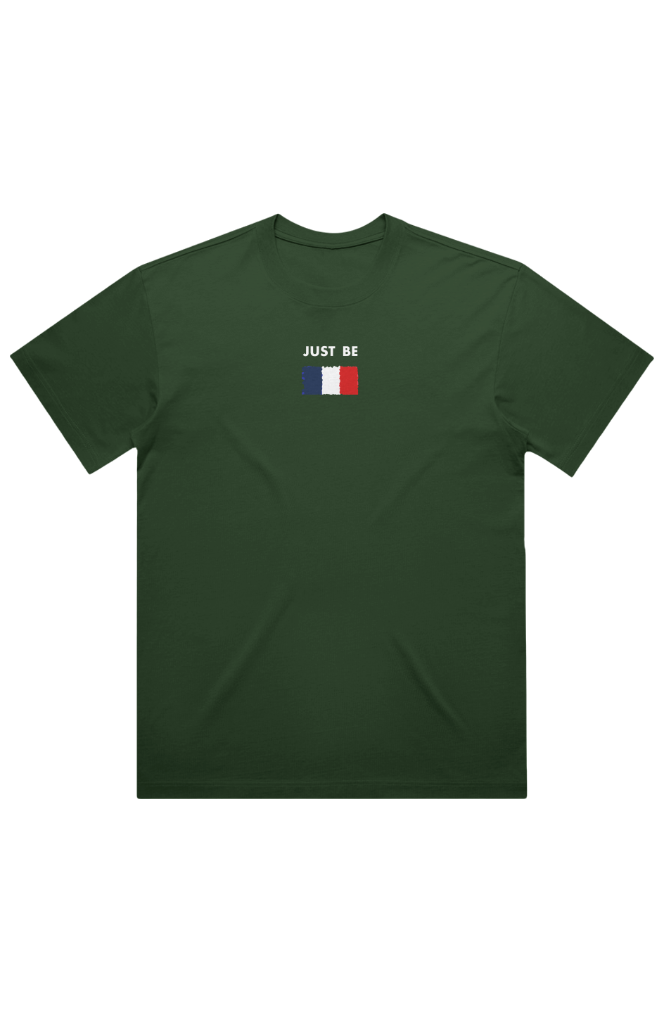 JUST BE UNITED FRENCH HEAVYWEIGHT BOX TEE