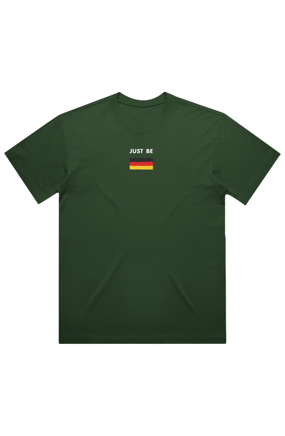 JUST BE UNITED GERMAN HEAVYWEIGHT BOX TEE