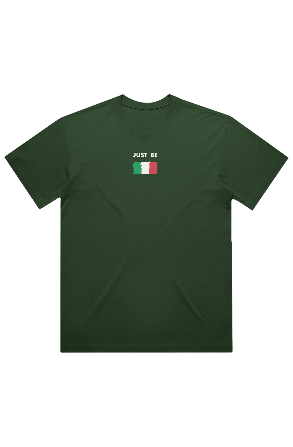 JUST BE UNITED ITALIAN HEAVYWEIGHT BOX TEE