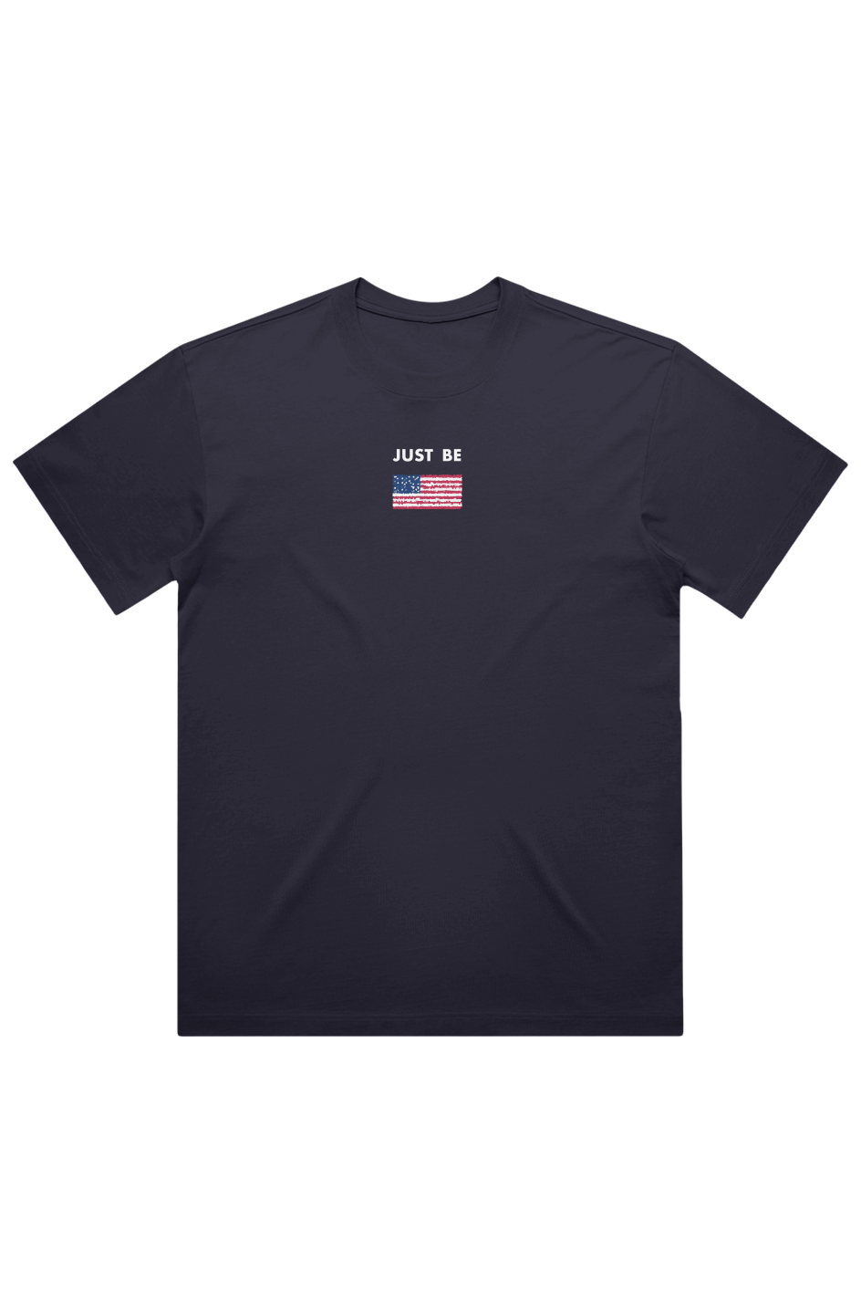 JUST BE UNITED AMERICAN HEAVYWEIGHT BOX TEE