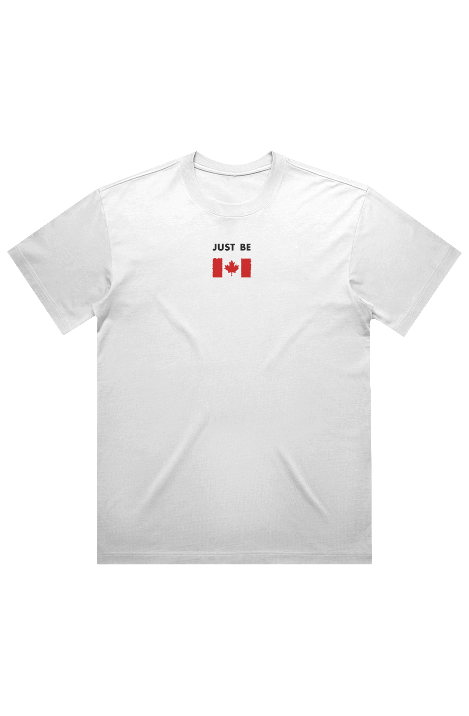 JUST BE UNITED CANADIAN HEAVYWEIGHT BOX TEE