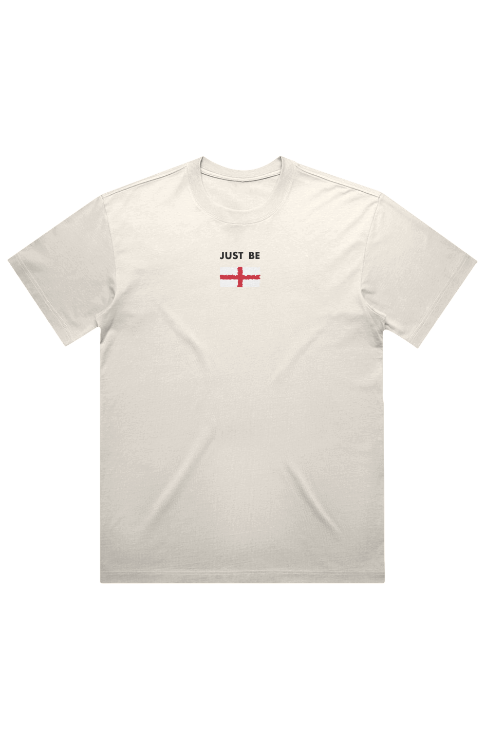 JUST BE UNITED ENGLISH HEAVYWEIGHT BOX TEE