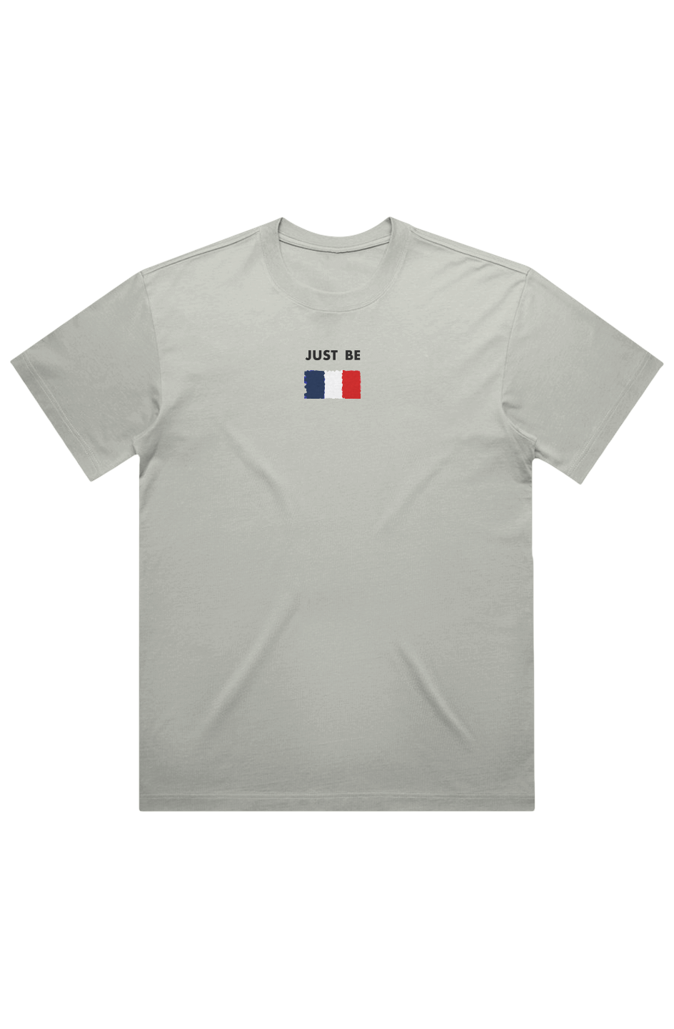 JUST BE UNITED FRENCH HEAVYWEIGHT BOX TEE