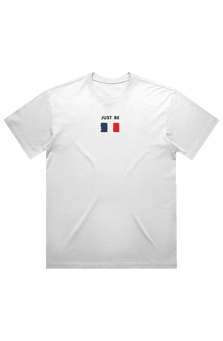 JUST BE UNITED FRENCH HEAVYWEIGHT BOX TEE