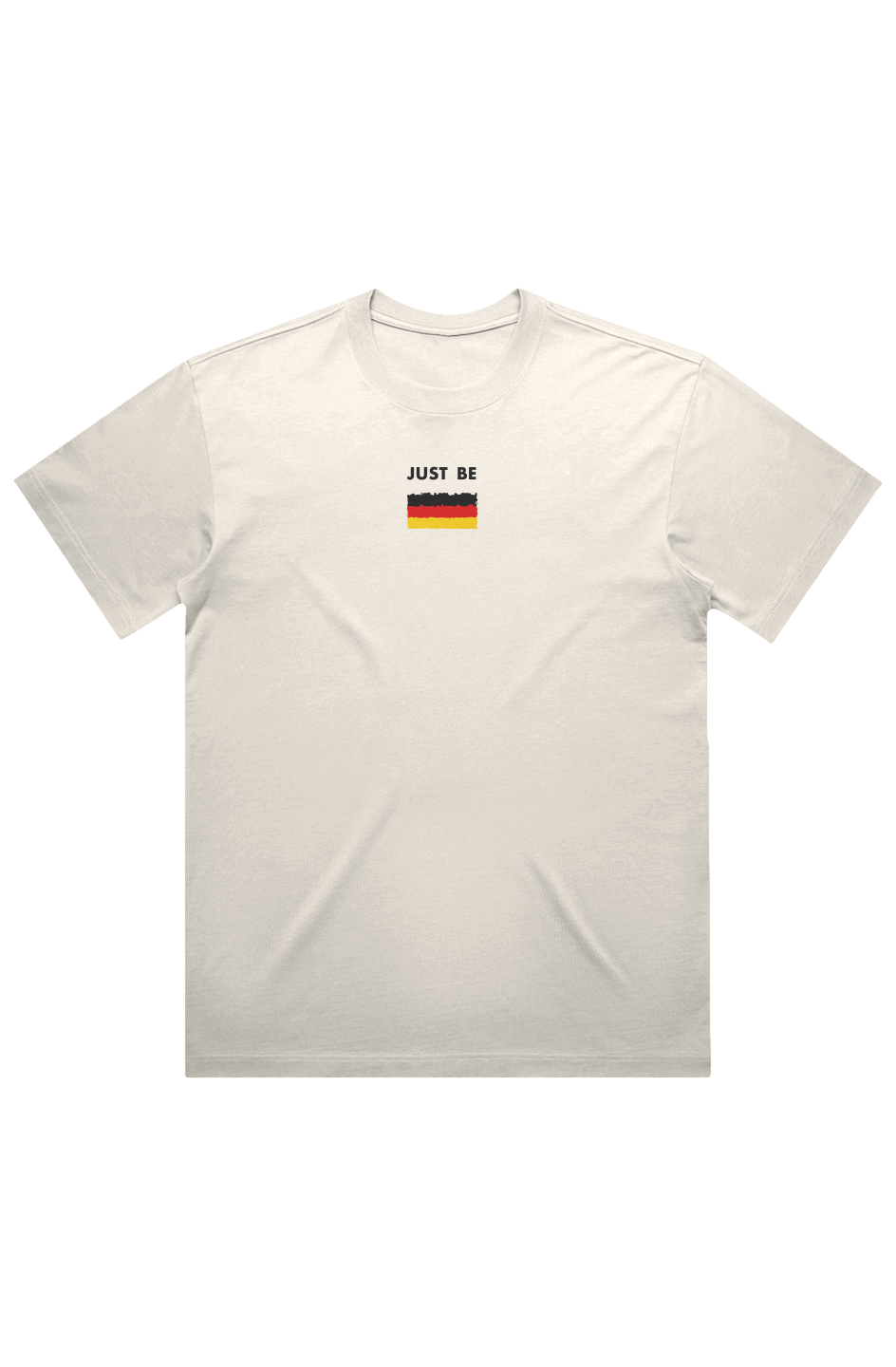JUST BE UNITED GERMAN HEAVYWEIGHT BOX TEE