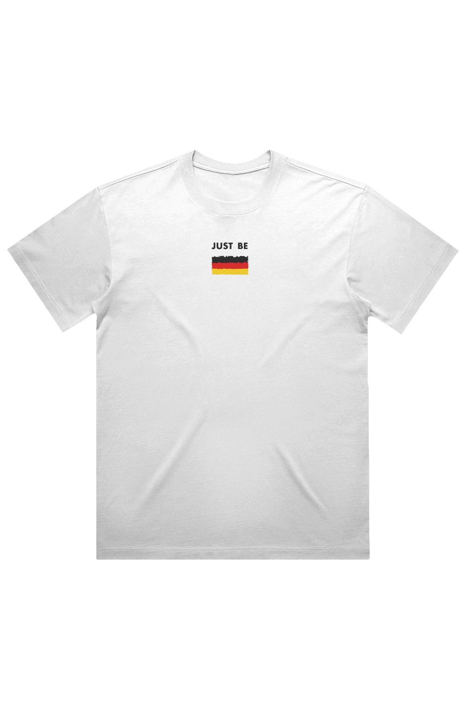 JUST BE UNITED GERMAN HEAVYWEIGHT BOX TEE
