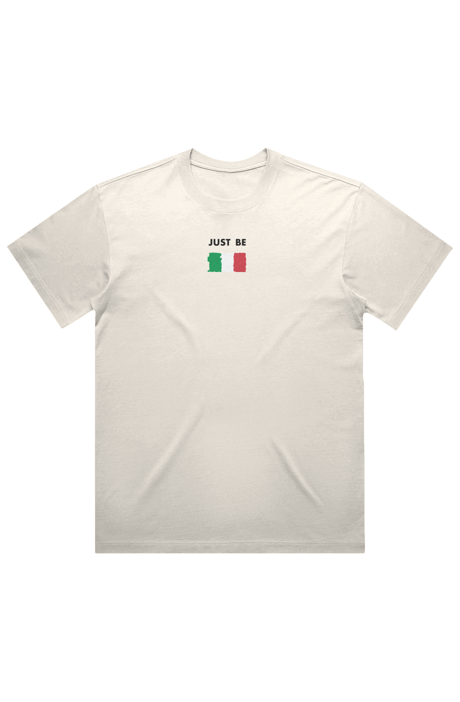 JUST BE UNITED ITALIAN HEAVYWEIGHT BOX TEE