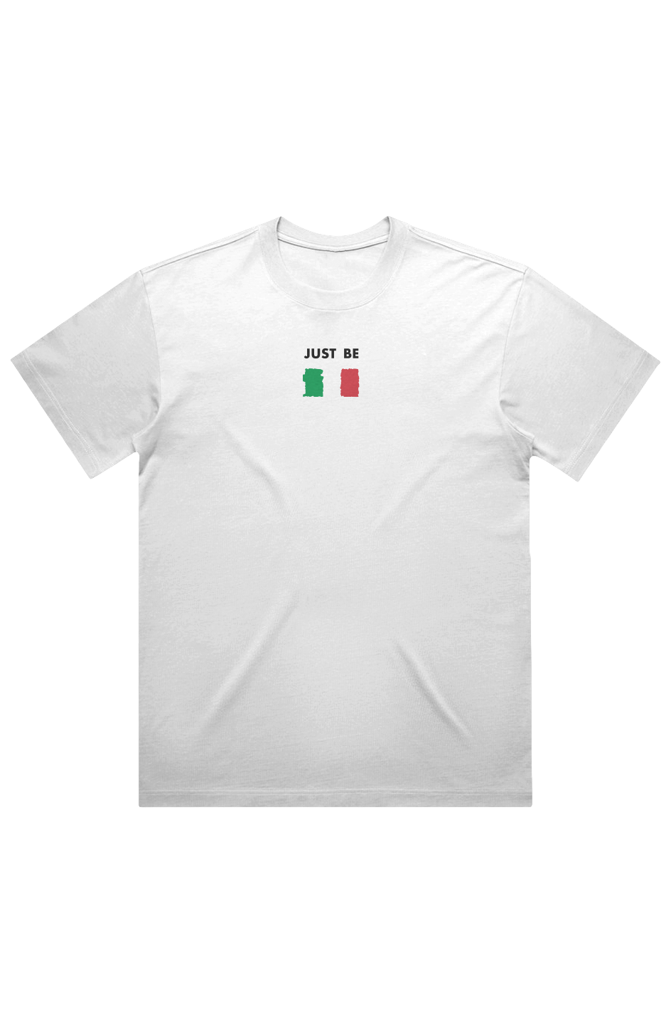 JUST BE UNITED ITALIAN HEAVYWEIGHT BOX TEE