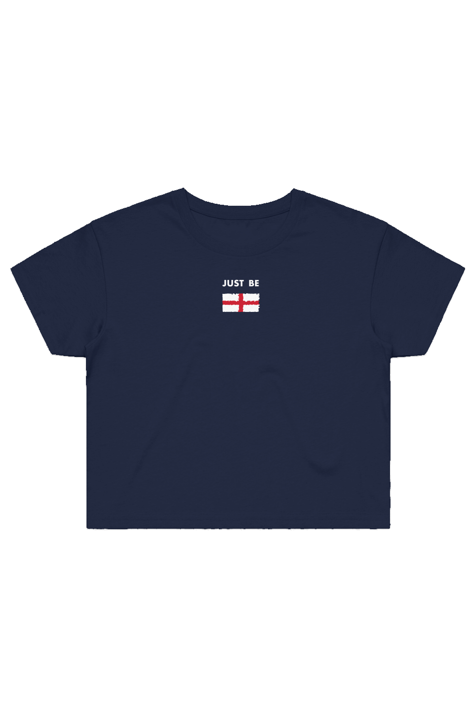 JUST BE UNITED ENGLISH STREET CROP TEE