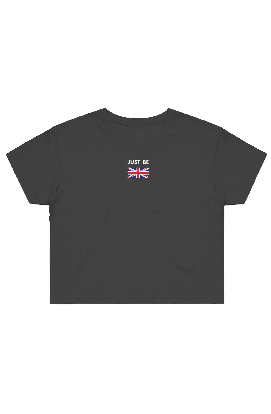 JUST BE UNITED BRITISH STREET CROP TEE