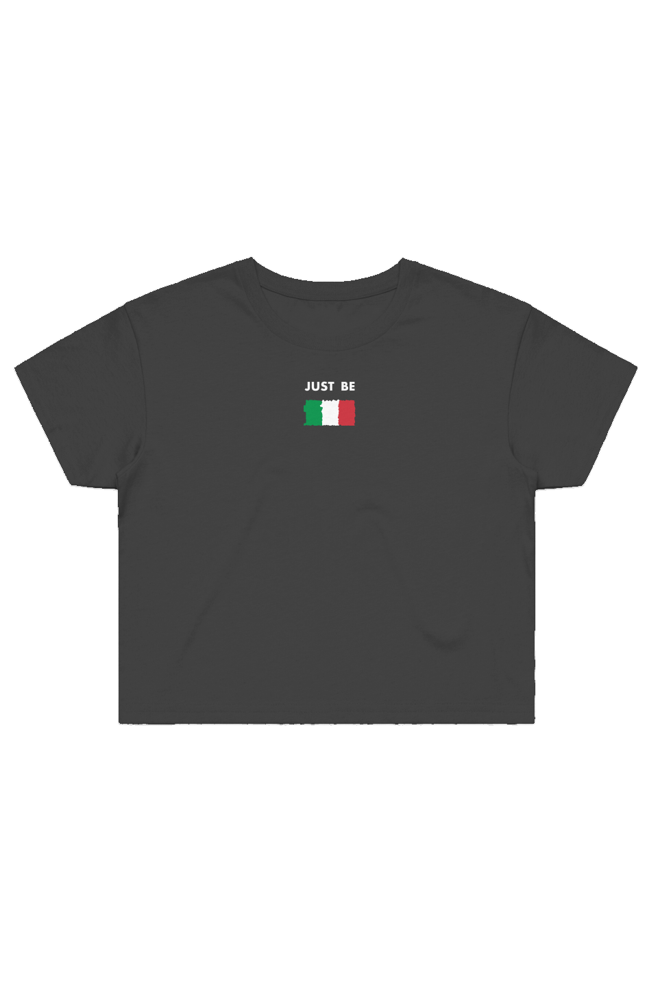 JUST BE UNITED ITALIAN STREET CROP TEE