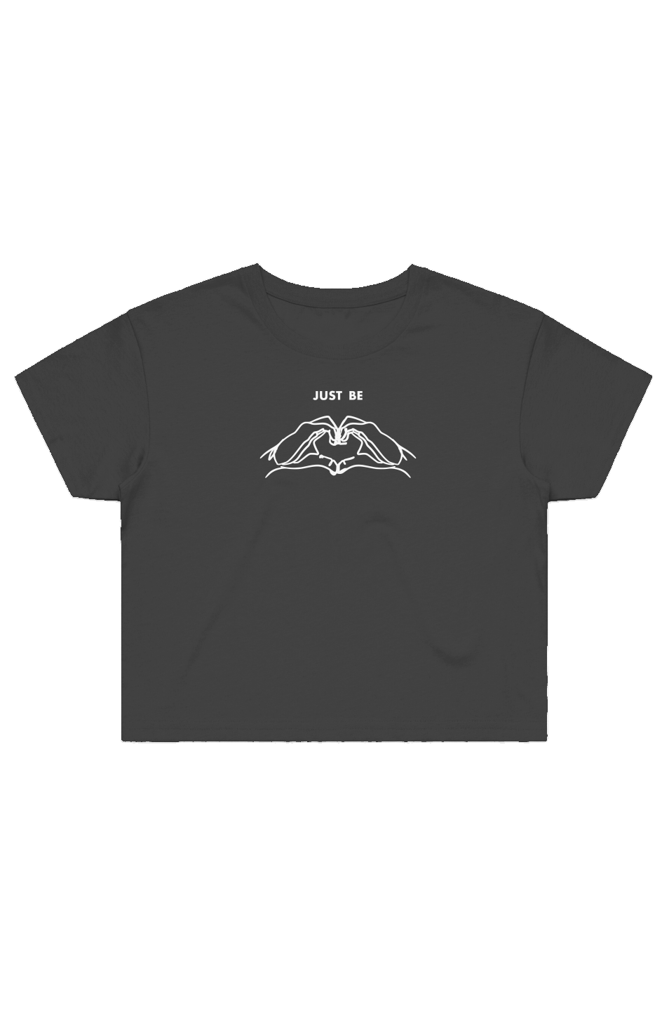 JUST BE UNITED 1 LOVE STREET CROP TEE