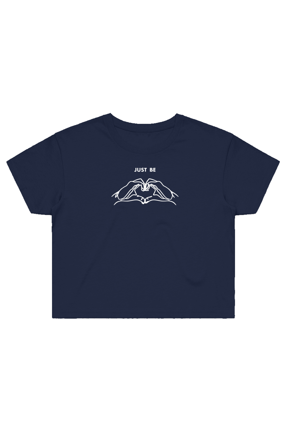 JUST BE UNITED 1 LOVE STREET CROP TEE