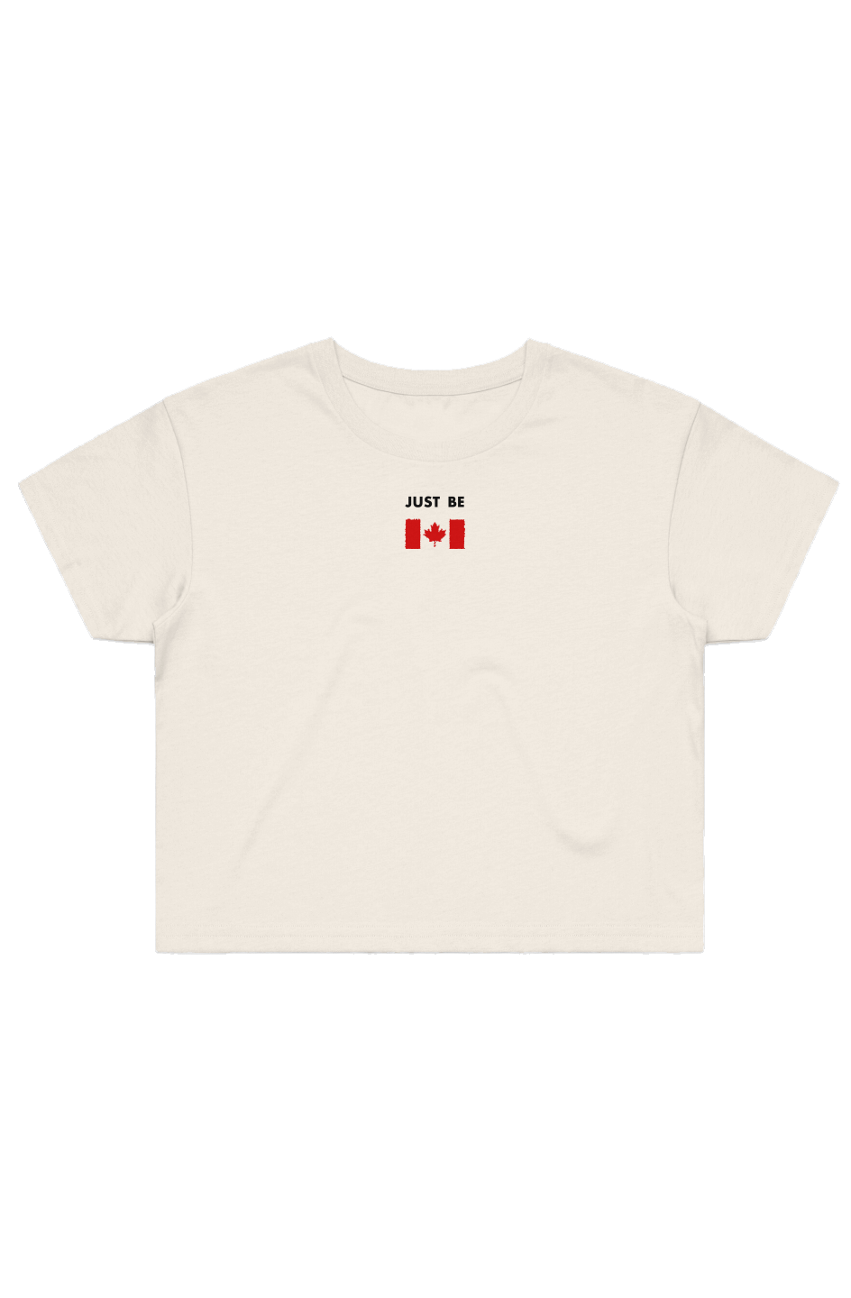 JUST BE UNITED CANADIAN STREET CROP TEE