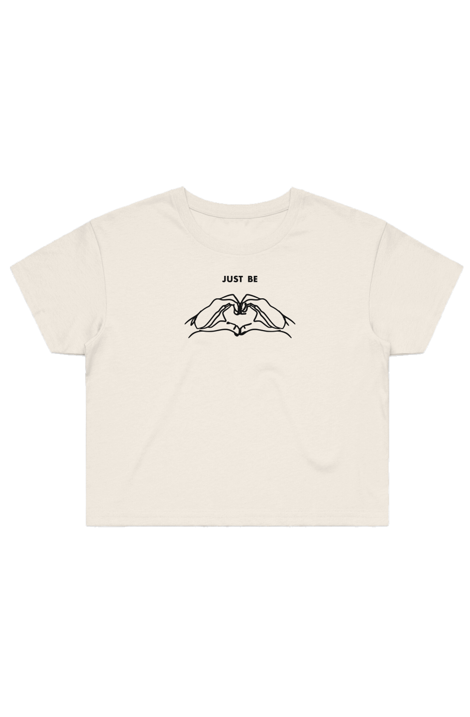 JUST BE UNITED 1 LOVE STREET CROP TEE