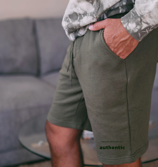 Authentic Midweight Mens Fleece Shorts