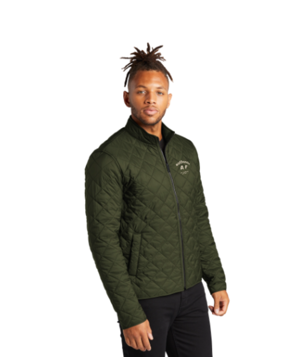 Authentic AF Quilted Full-Zip Jacket