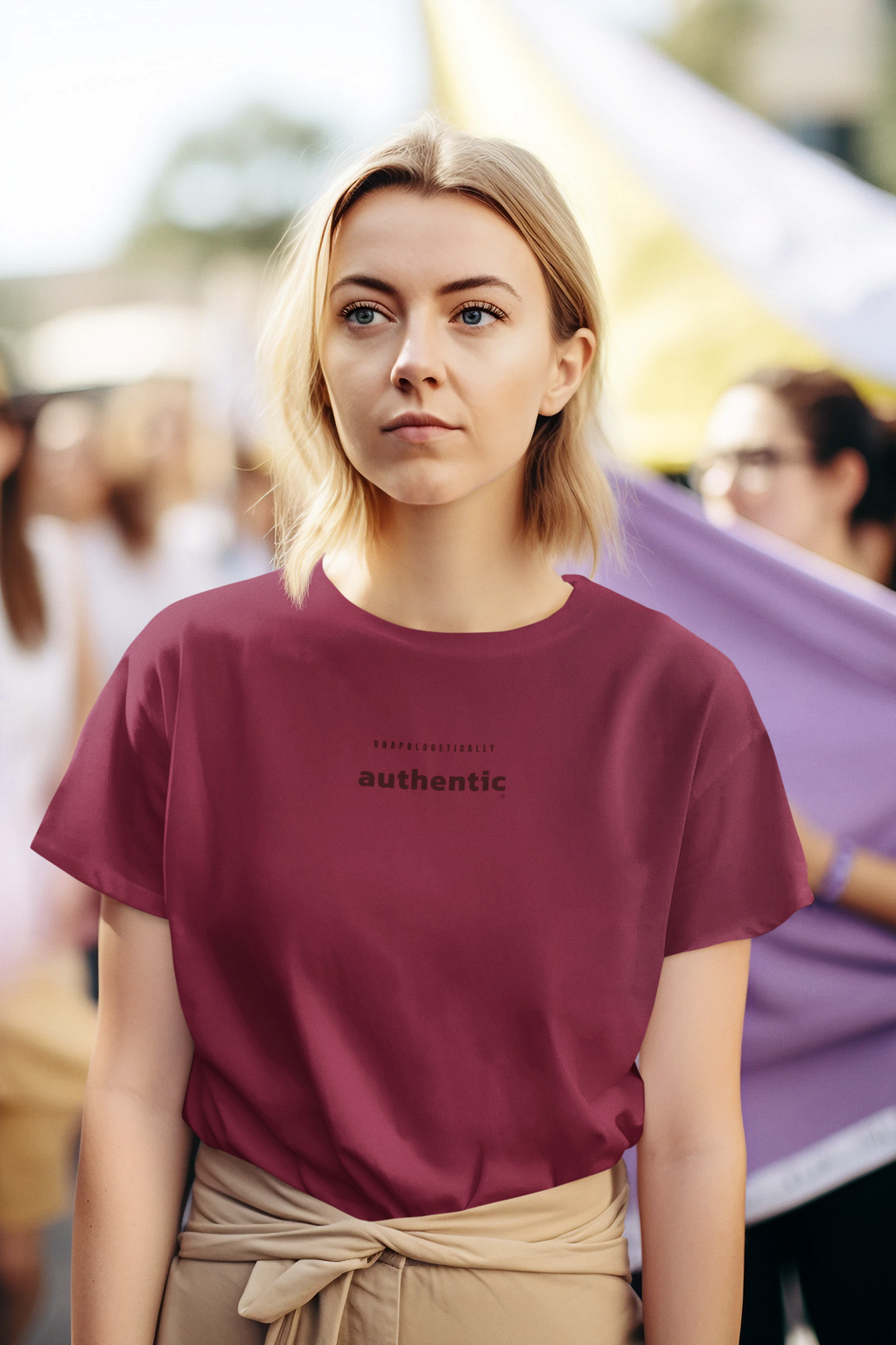 Unapologetically Authentic Womens T-Shirt