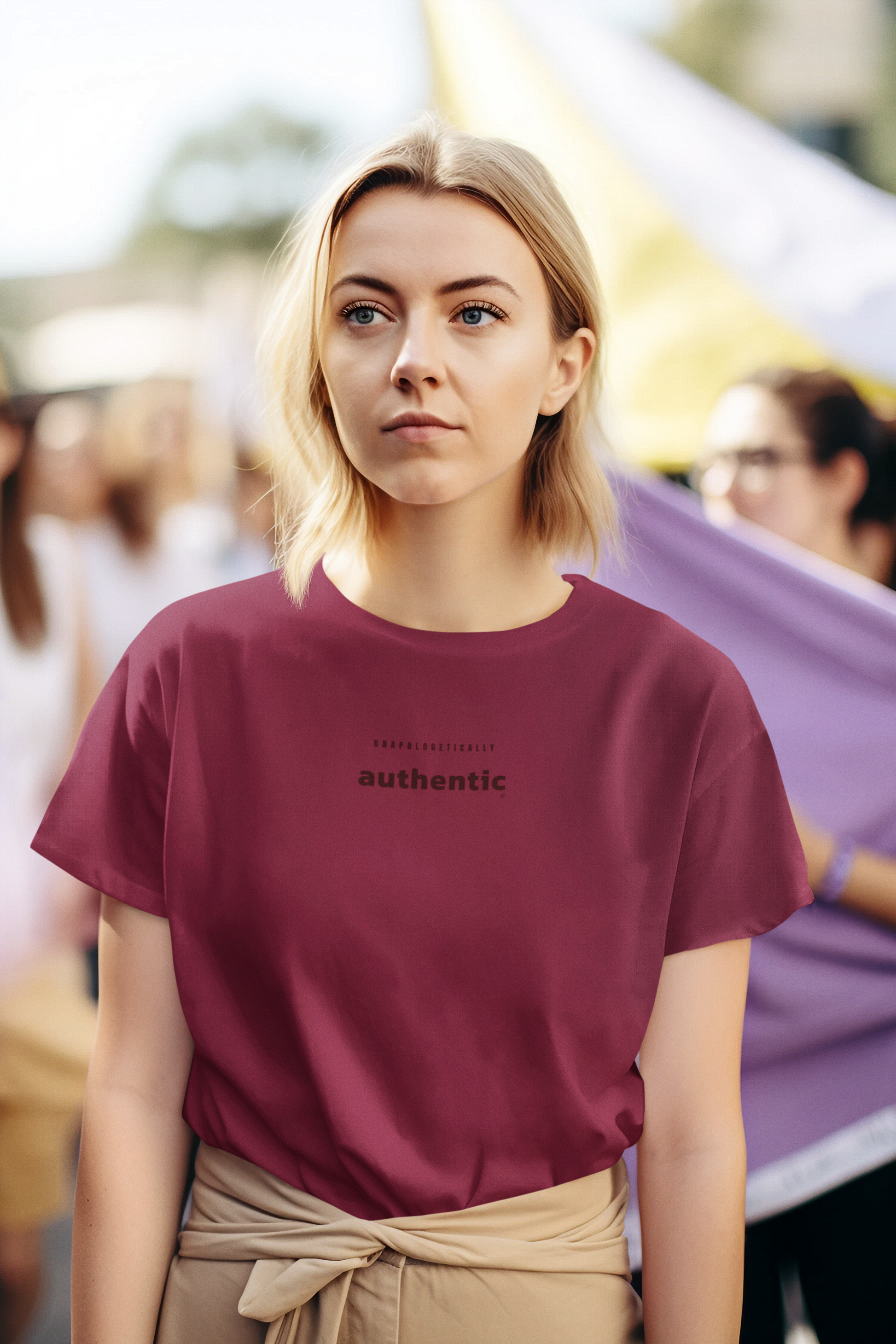 Unapologetically Authentic Womens T-Shirt