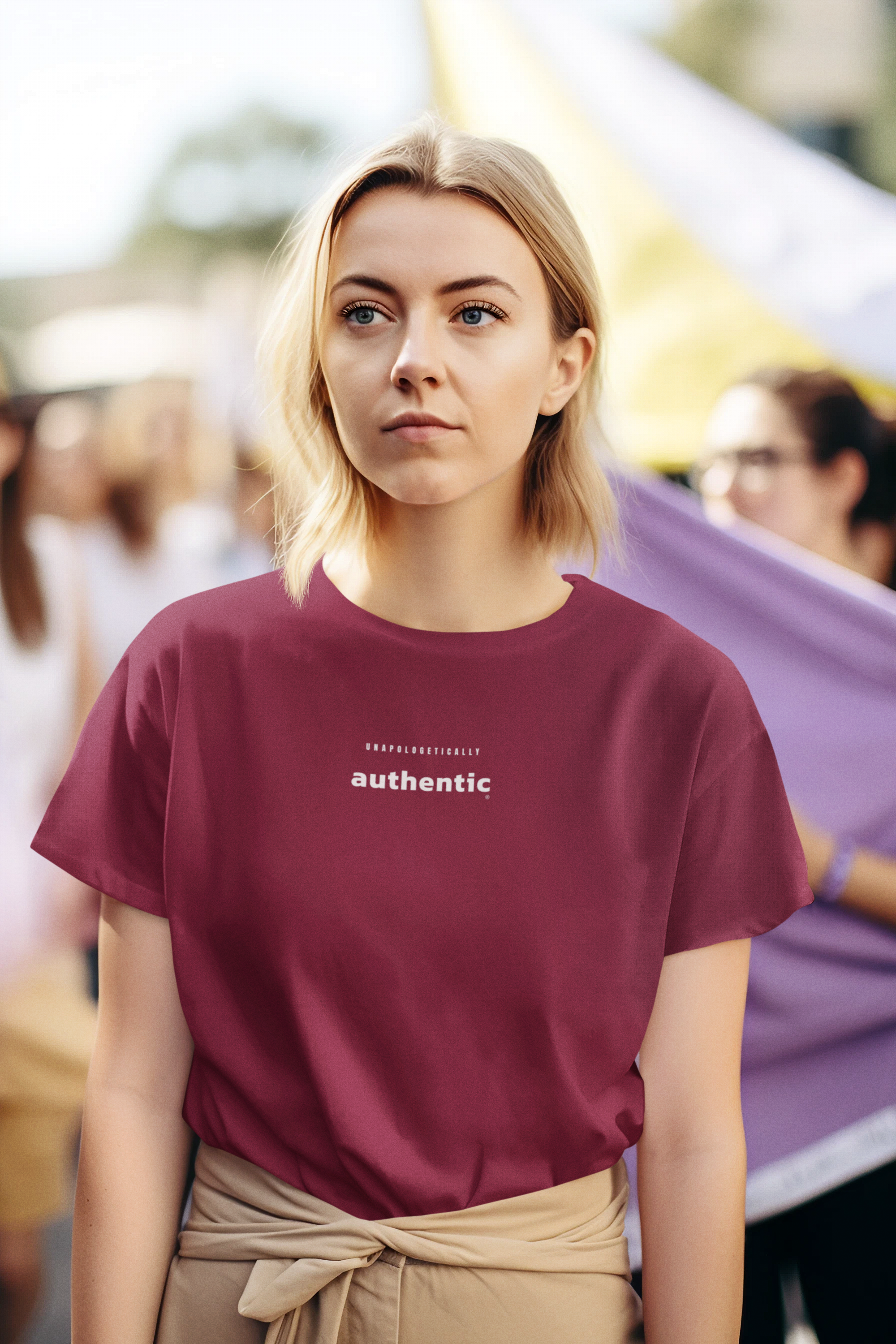 Unapologetically Authentic Womens T-Shirt