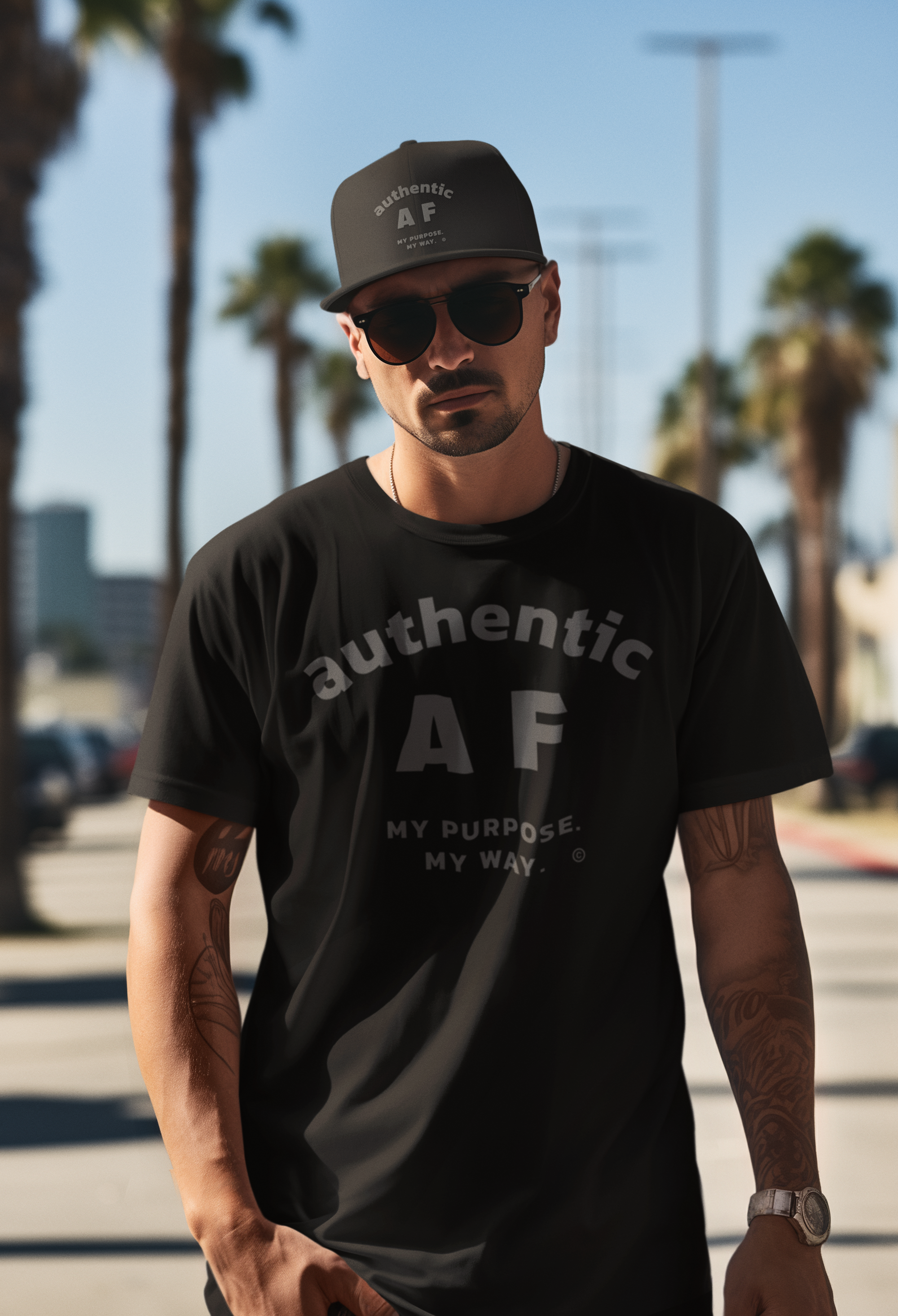 Authentic AF Oversized Tee