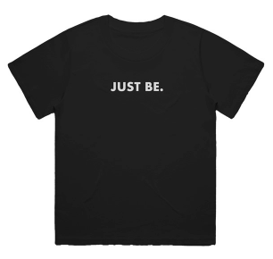 Just Be - Women's Loose Mid-Length Tee