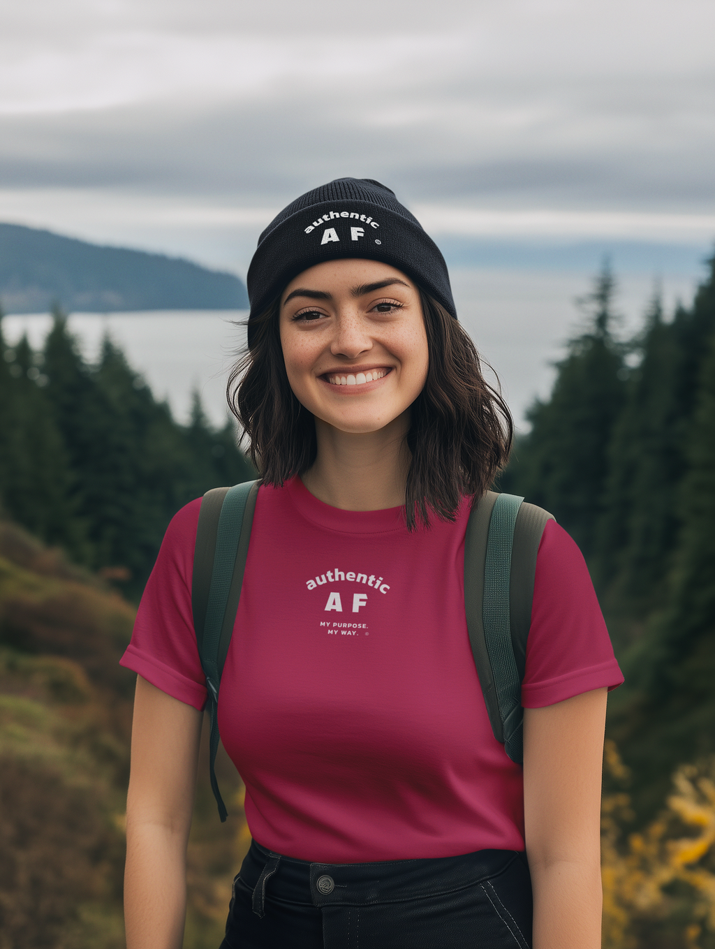 Authentic AF Gauge Beanie