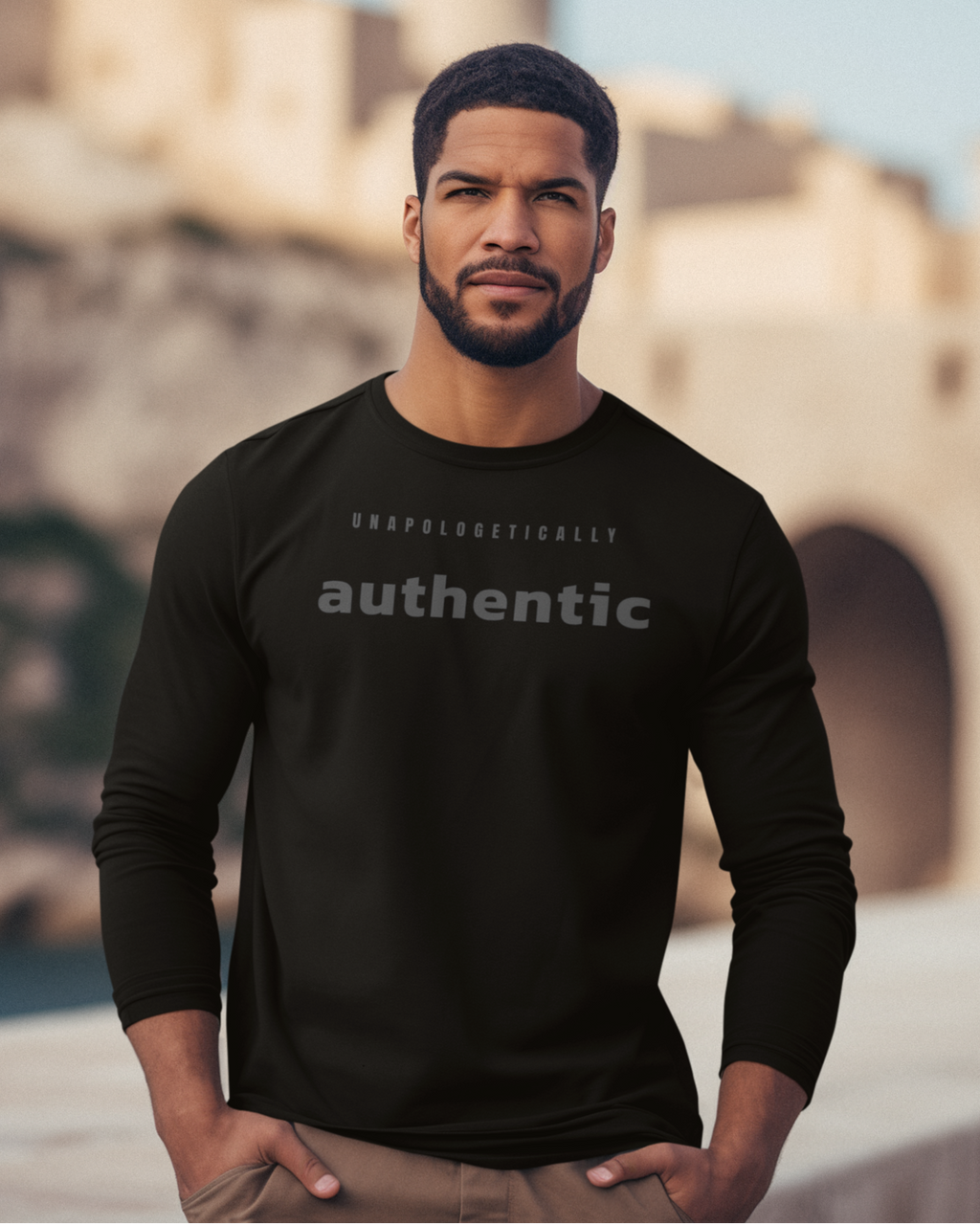 Authentic Lightweight Cotton Long Sleeve Top