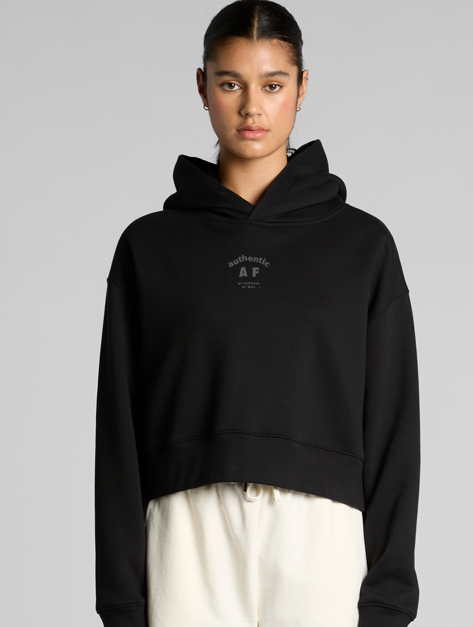 Authentic AF Women's Relax Crop Hood