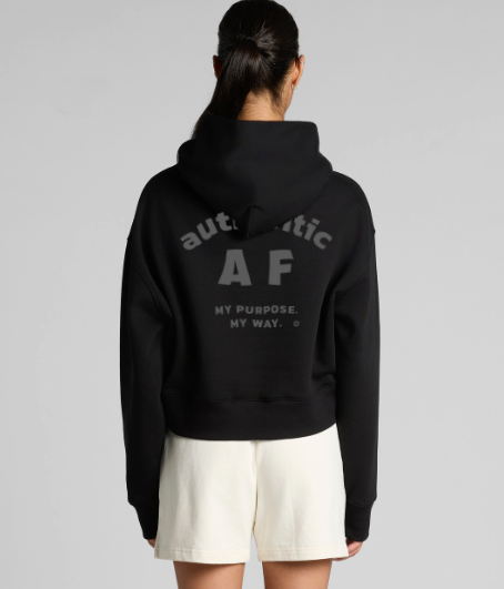 Authentic AF Women's Relax Crop Hood