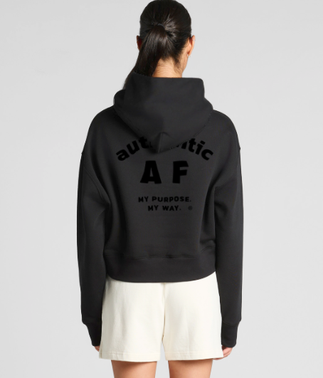 Authentic AF Women's Relax Crop Hood