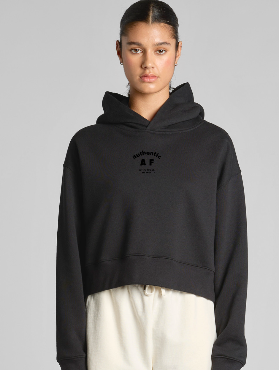 Authentic AF Women's Relax Crop Hood