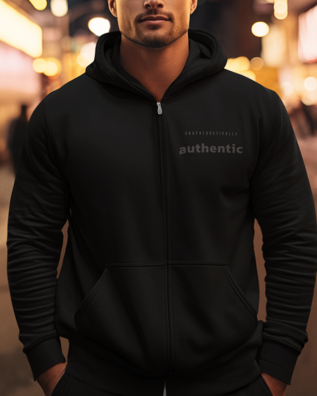 Unapologetically Authentic Heavyweight Zip Hoodie