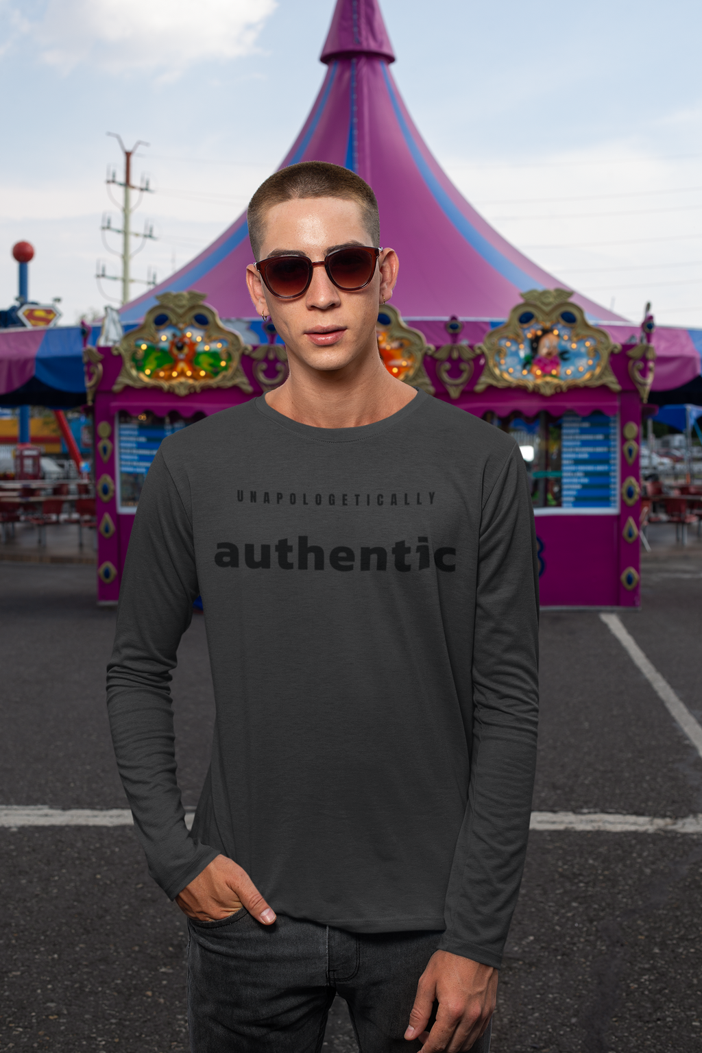 Authentic Lightweight Cotton Long Sleeve Top