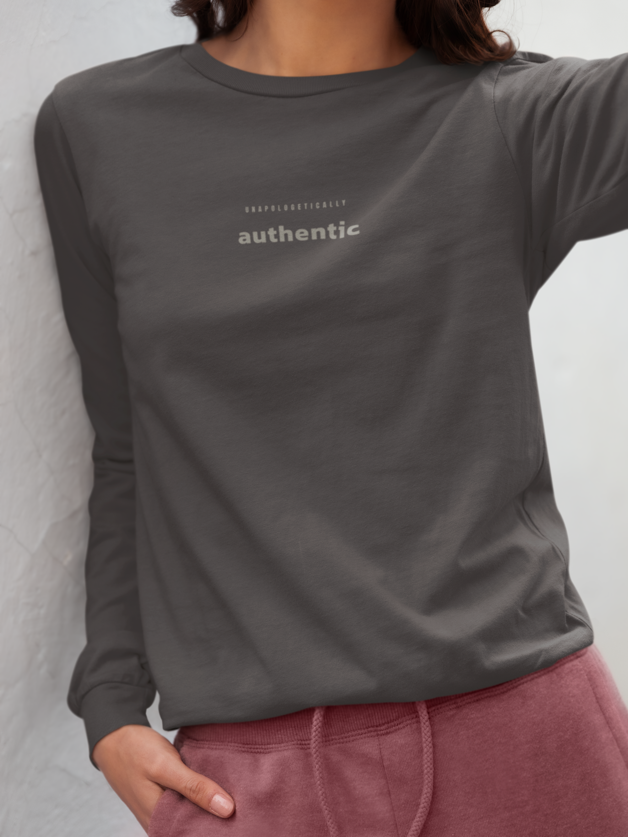 Unapologetically Authentic Heavyweight Long Sleeve Top