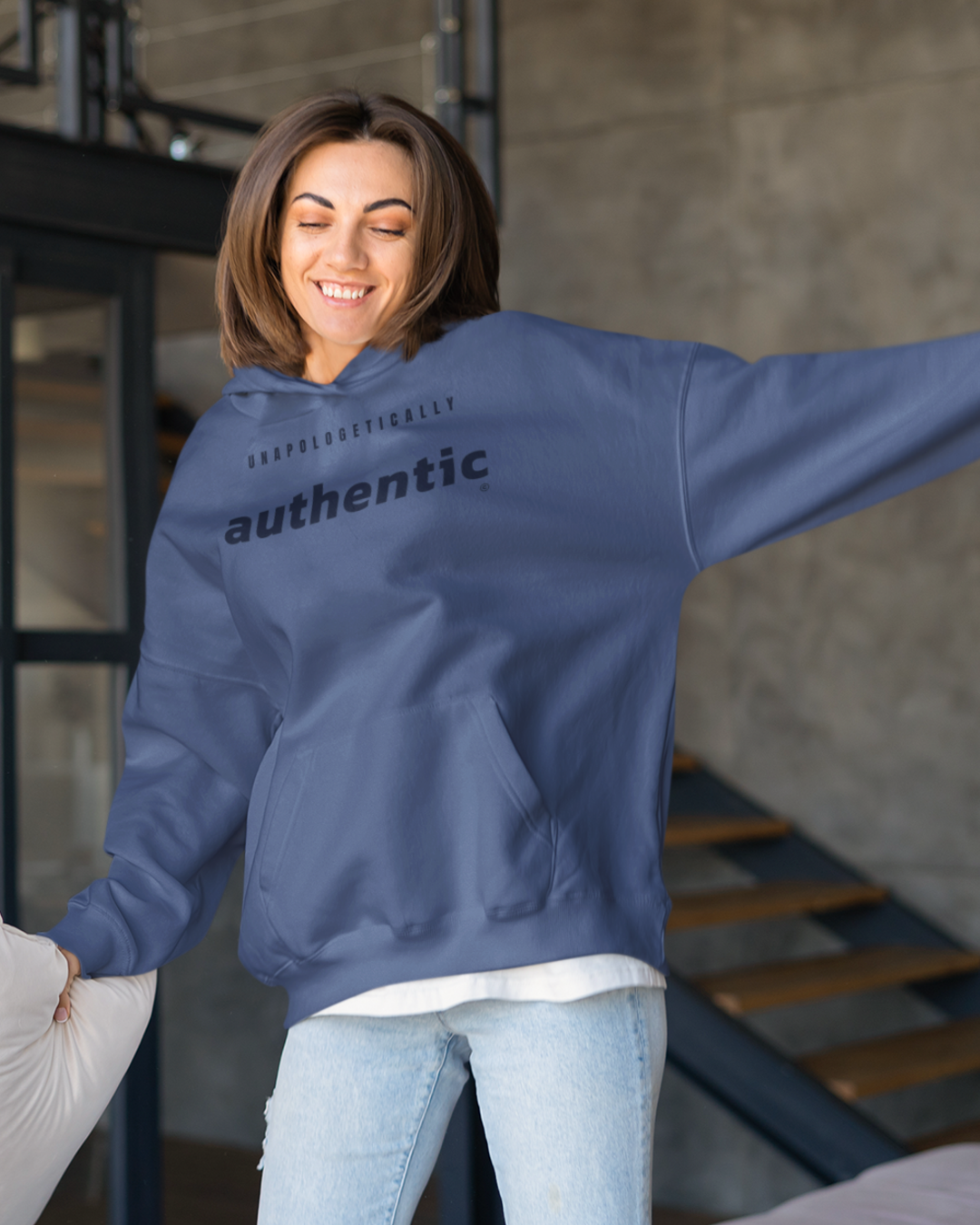 Unapologetically Authentic Mid-weight Relax Hoodie