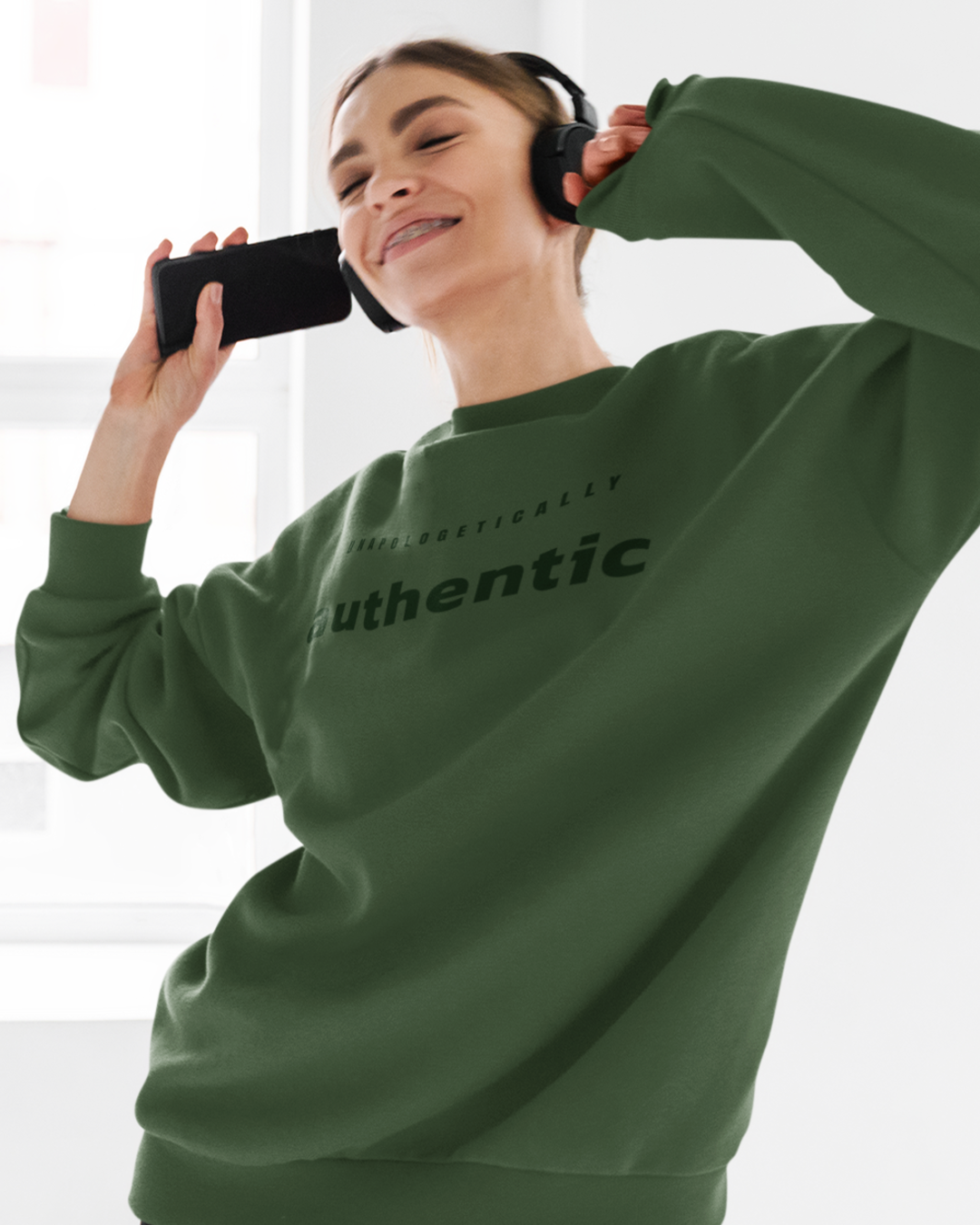 Unapologetically Authentic Midweight Sweatshirt