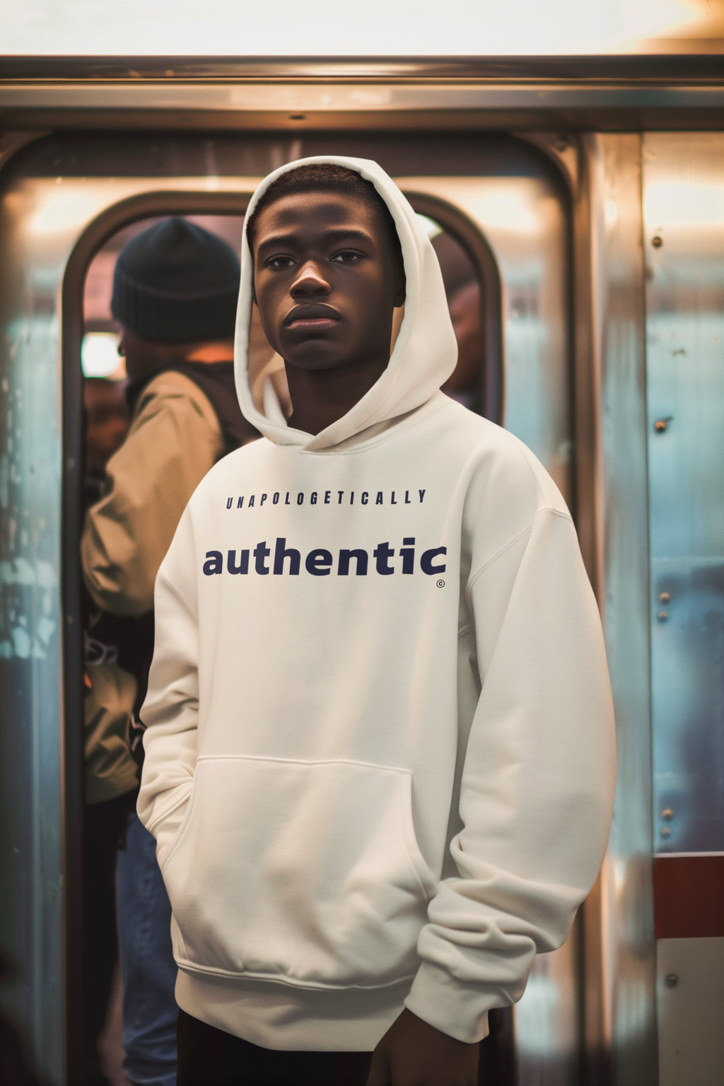 Unapologetically Authentic Mid-weight Relax Hoodie