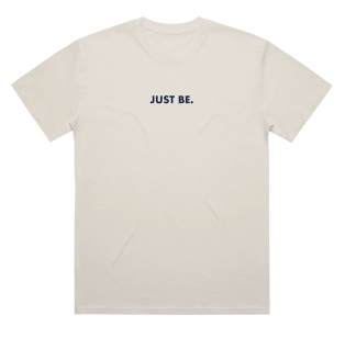 Just Be - Oversized Midweight Tee