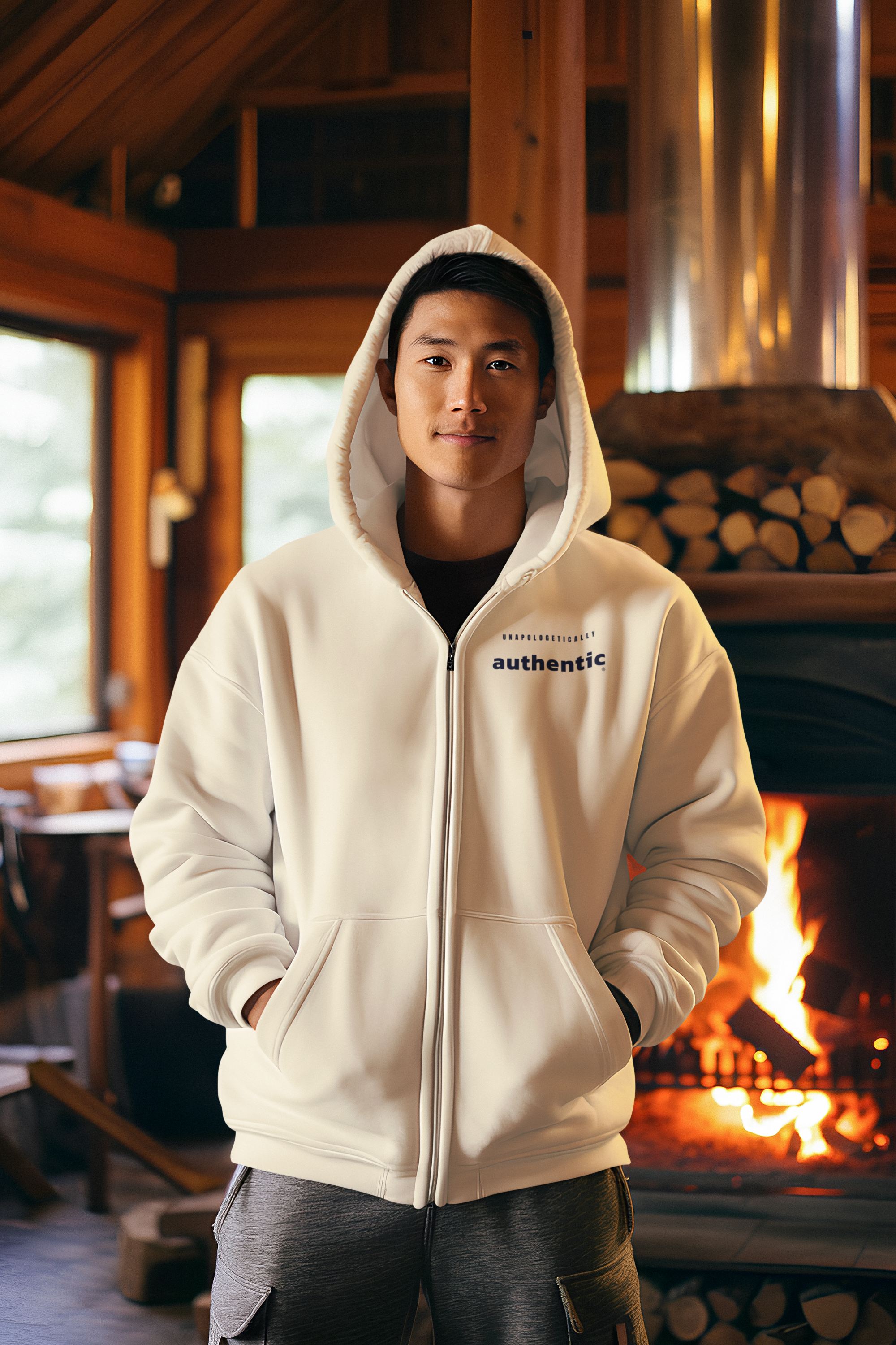 Unapologetically Authentic Heavyweight Zip Hoodie