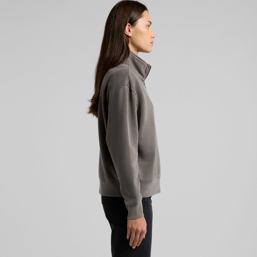 Authentic AF Women's Relax Faded Half Zip Sweater