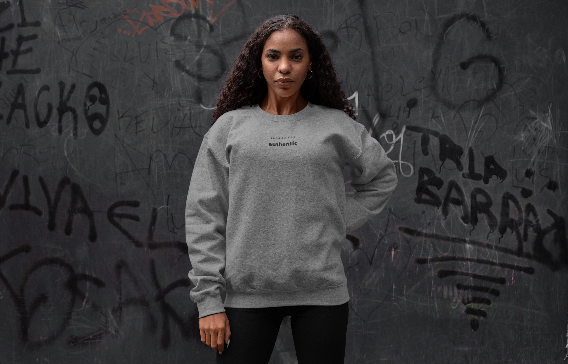 Unapologetically Authentic Heavyweight Sweatshirt