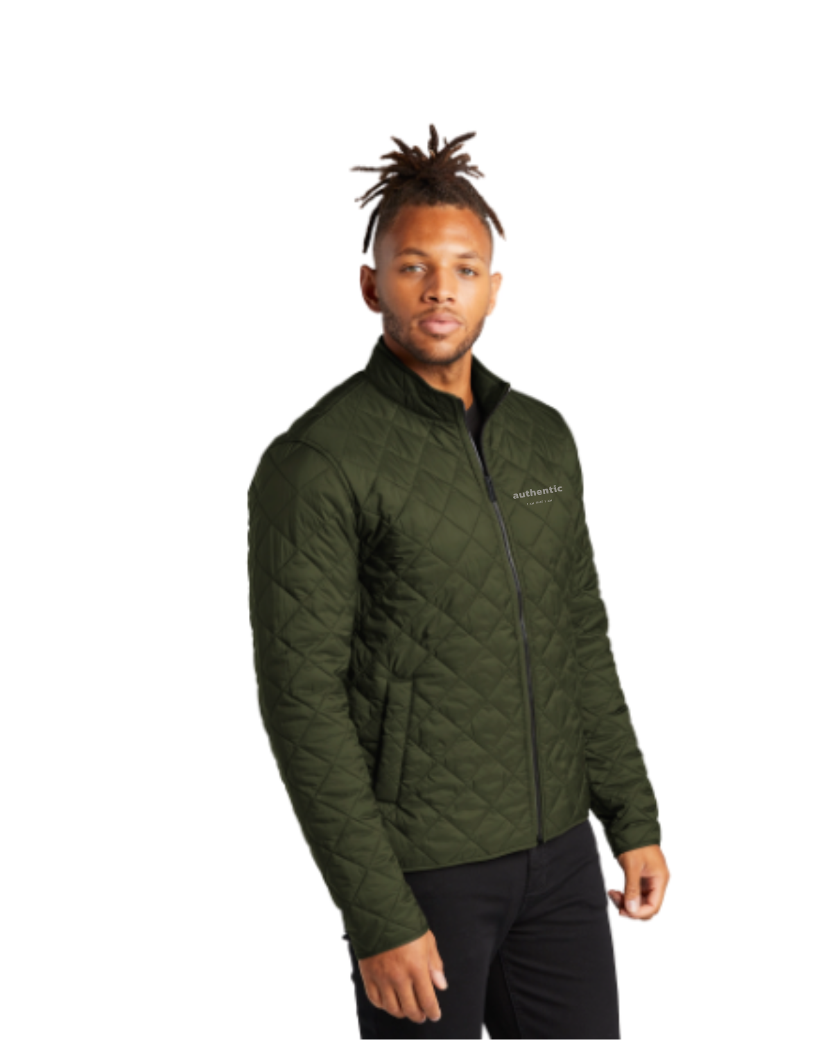 Authentic Quilted Full-Zip Jacket