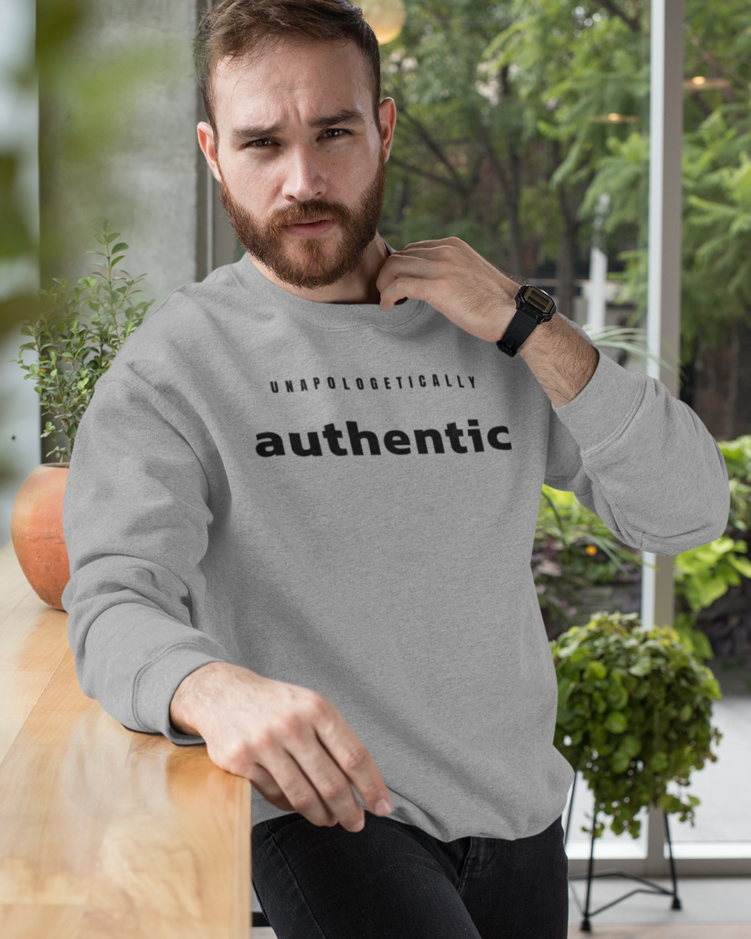 Unapologetically Authentic Midweight Sweatshirt